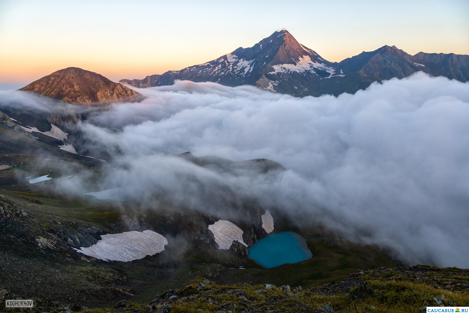 North Ossetia, Lake Dzedo
