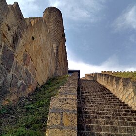 В крепости Нарын-Кала