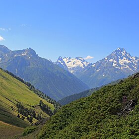 Панорама Западного Кавказа.